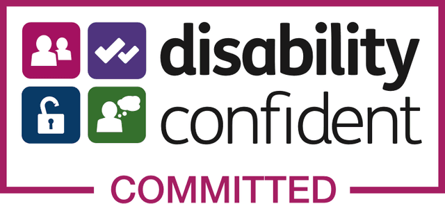 We are proud to be a Disability Confident Employer, actively committed to creating an inclusive workplace that fosters the talents of all individuals.